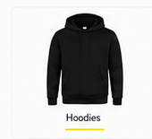 Black hoodie
